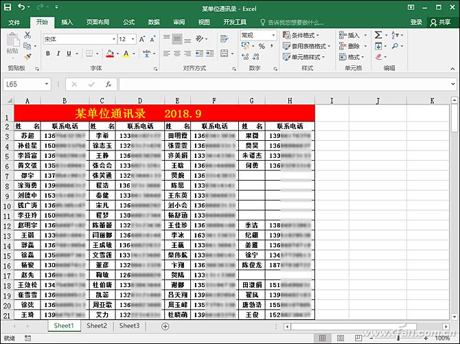 Excel操作技巧：如何隐藏Excel指定内容5