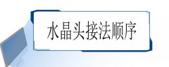 <b>网线水晶头接法顺序</b>