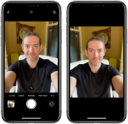 iPhone 自带相机如何进行镜像自拍