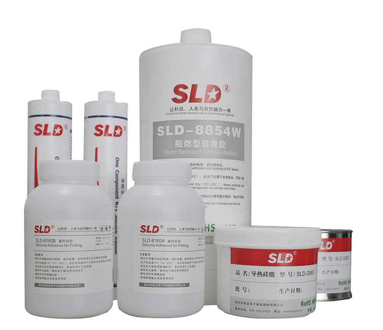 电子胶水国内品牌:SLD新材料-电子硅胶方案解决商