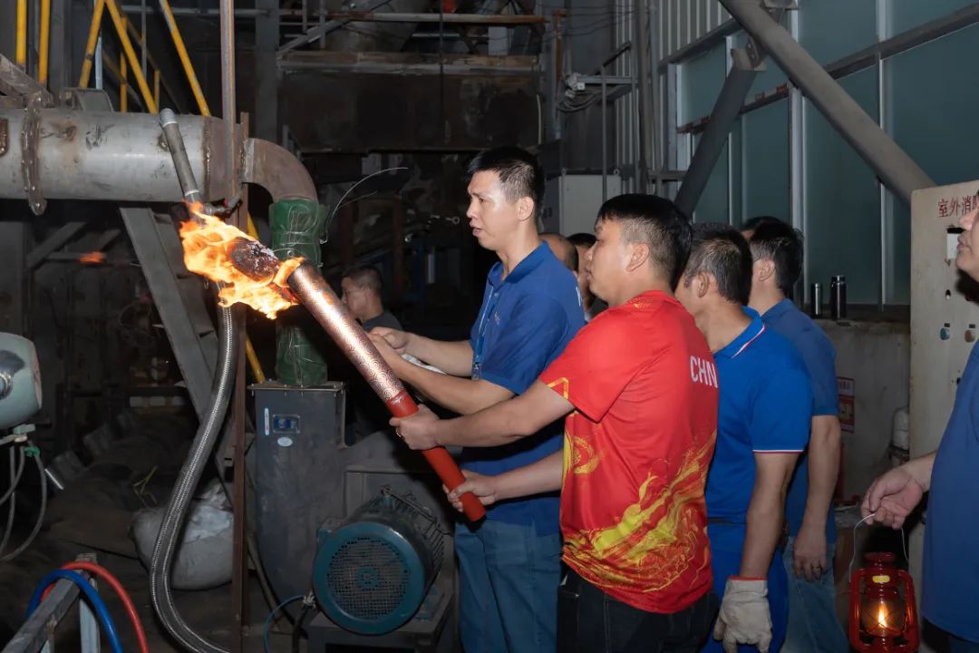 热烈祝贺科素花岗玉工厂“3号生产线”升级点火仪式圆满成功