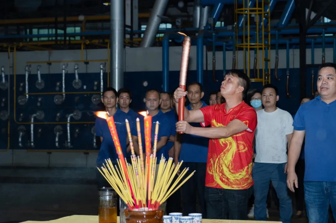 热烈祝贺科素花岗玉工厂“3号生产线”升级点火仪式圆满成功