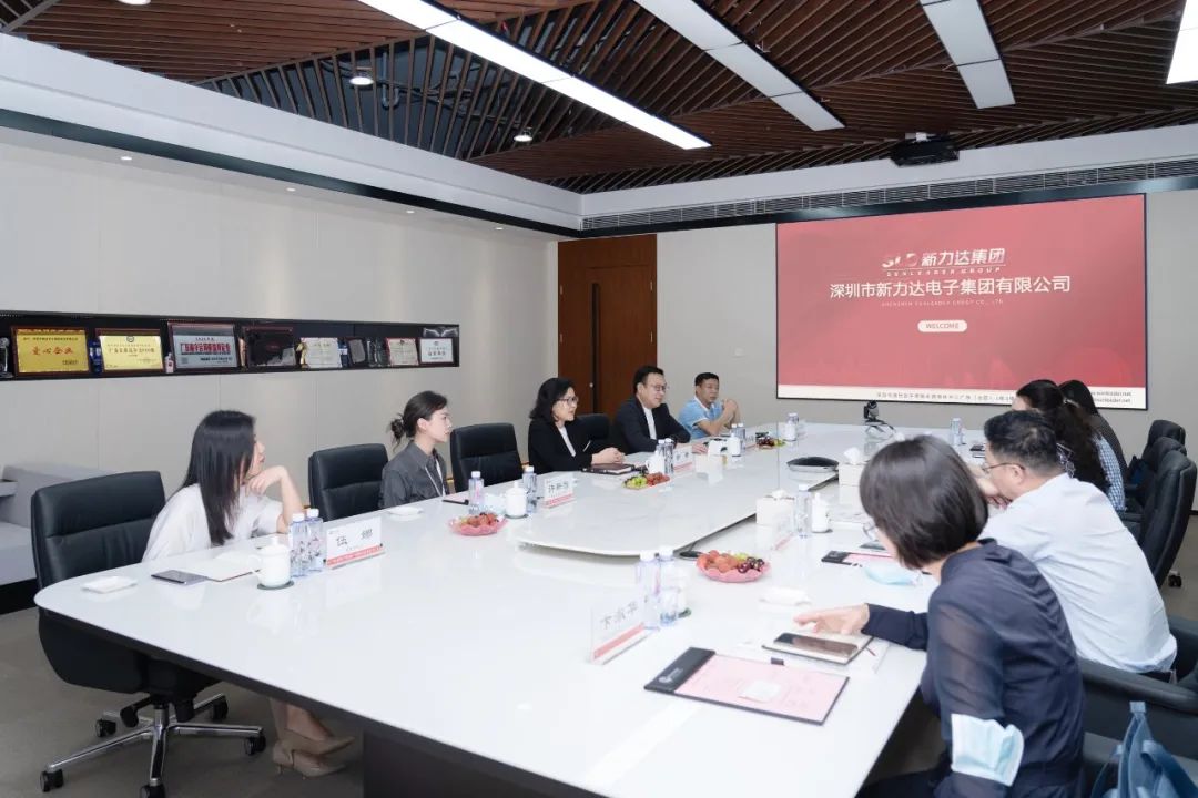 惠企联动、智谋发展，福田区委领导率队来访新力达集团调研交流